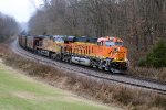 BNSF Power On Canadian National U700